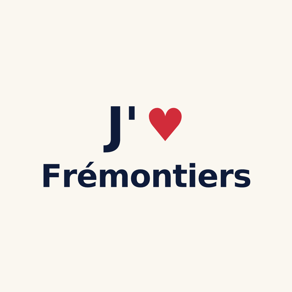 Tasse personnalisée Frémontiers — design J'aime Frémontiers