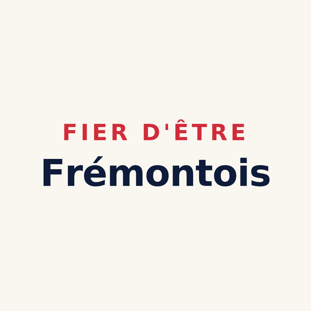Tasse « Fier d'être Frémontois » — design pour Frémontiers