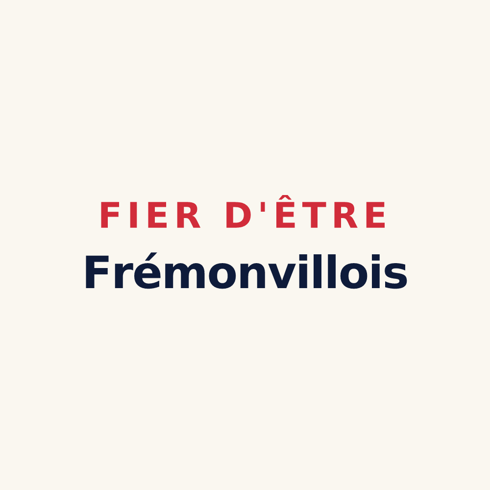 Tasse « Fier d'être Frémonvillois » — design pour Frémonville