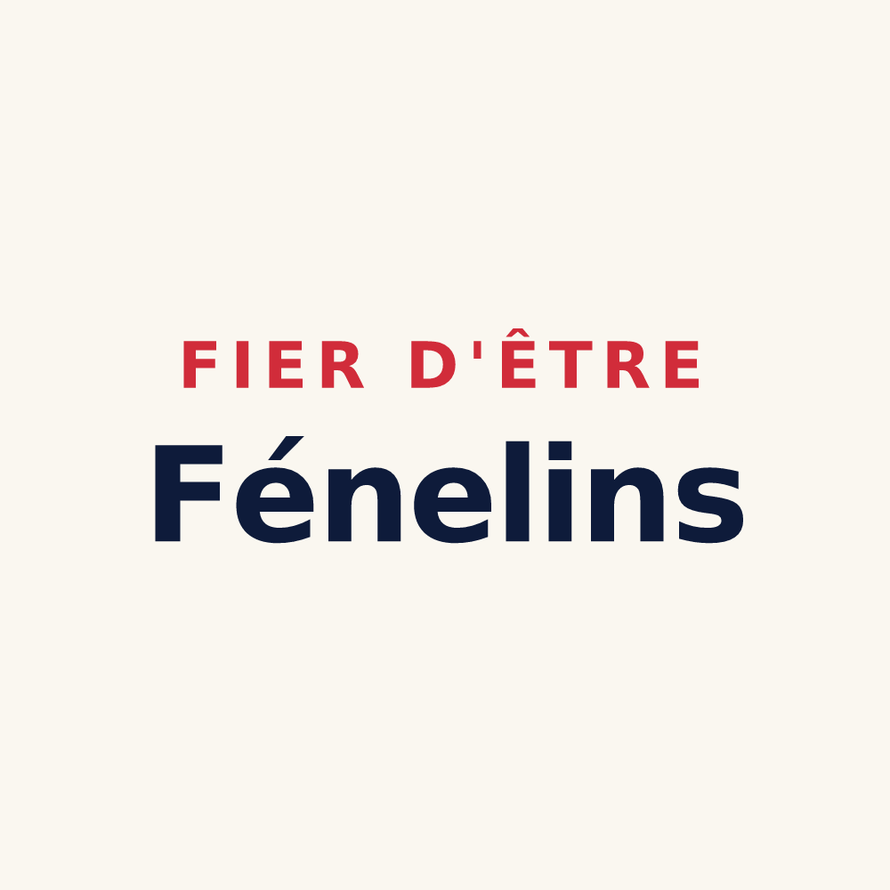 Tasse « Fier d'être Fénelins » — design pour Freney