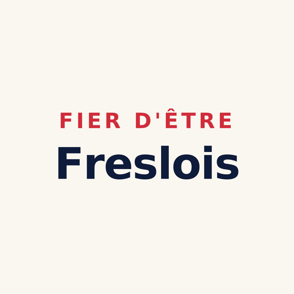 Tasse « Fier d'être Freslois » — design pour Fresles