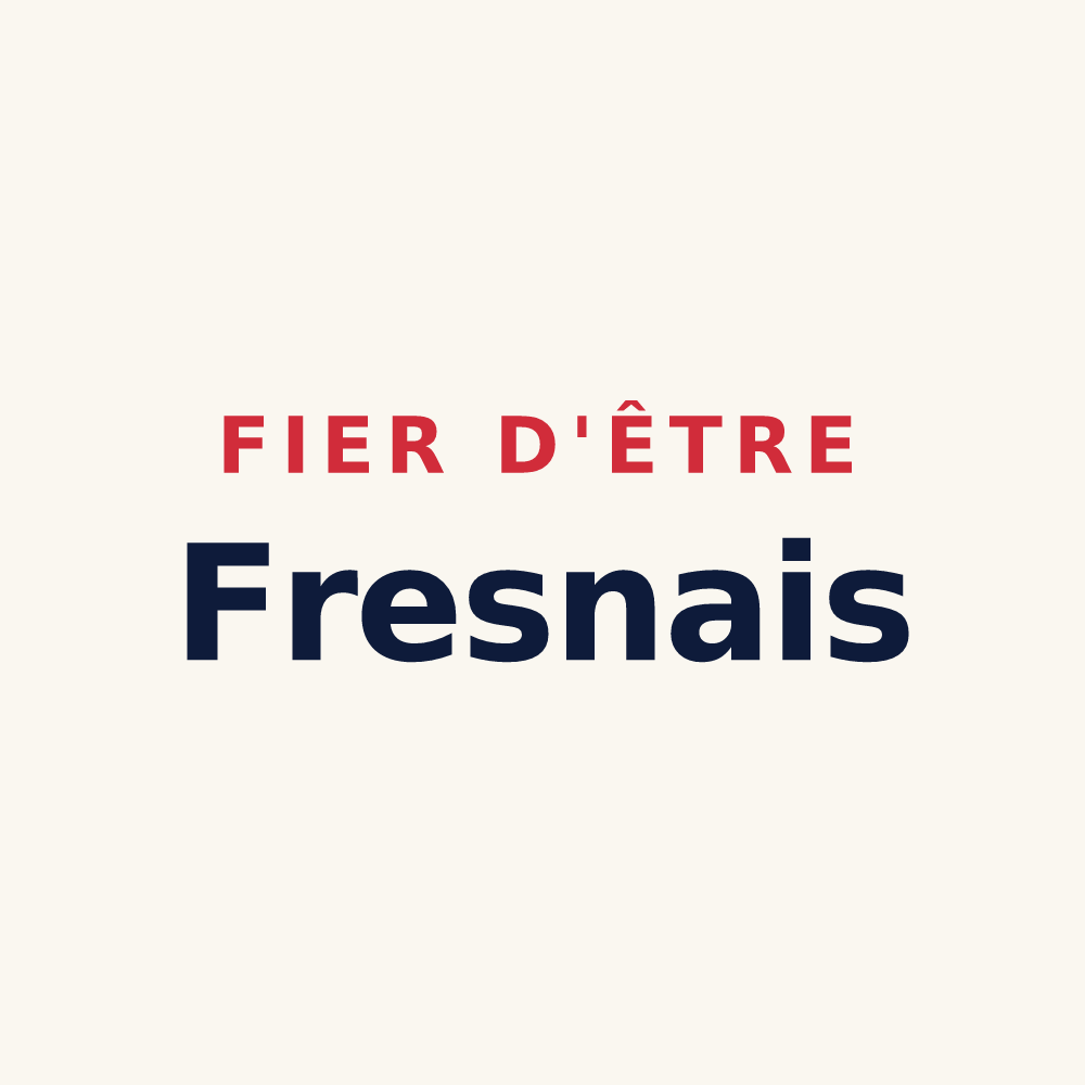 Tasse « Fier d'être Fresnais » — design pour Fresne-Cauverville