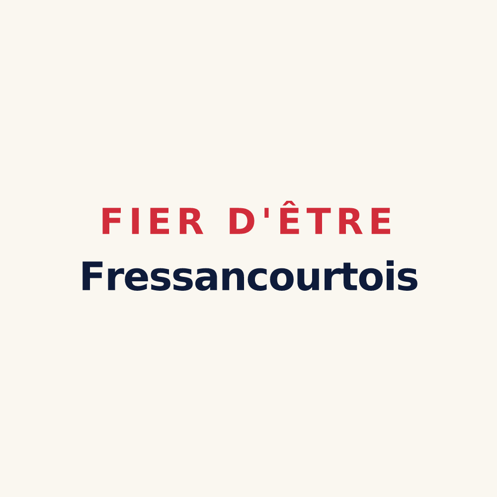 Tasse « Fier d'être Fressancourtois » — design pour Fressancourt