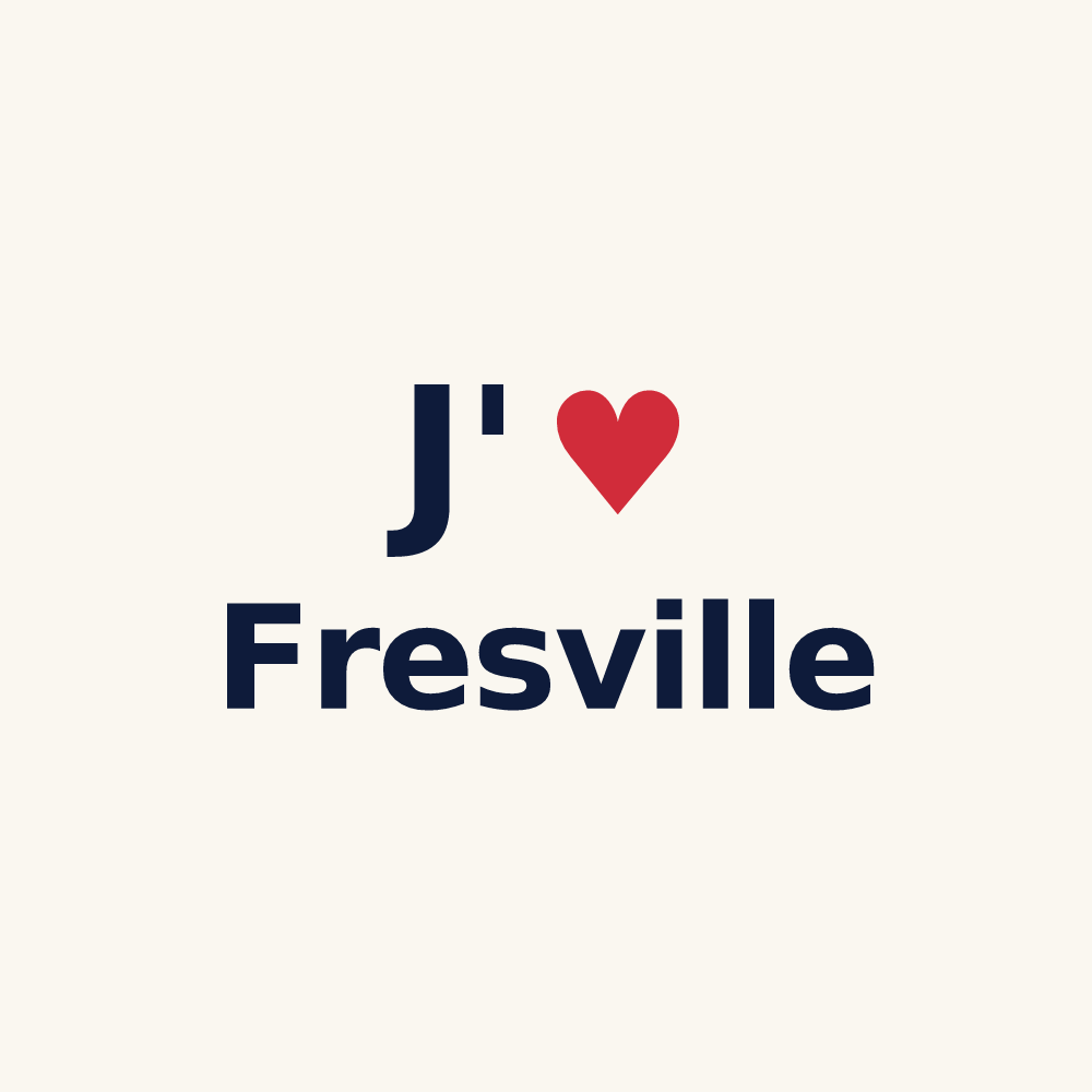 Tasse personnalisée Fresville — design J'aime Fresville