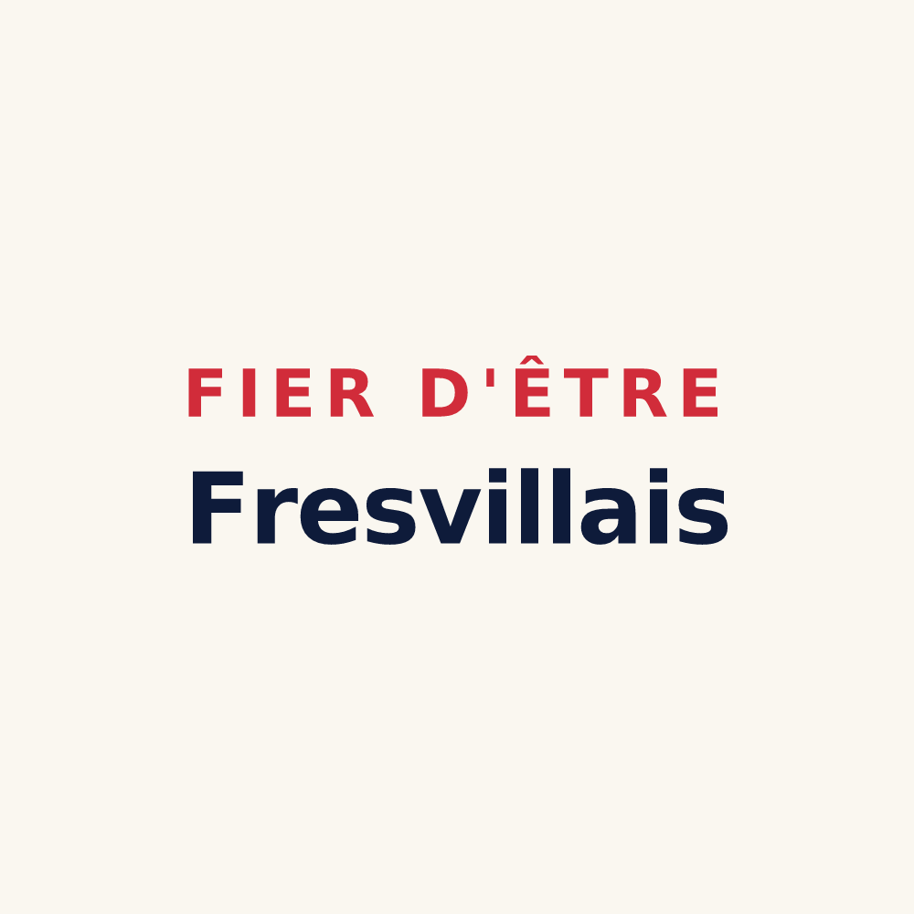 Tasse « Fier d'être Fresvillais » — design pour Fresville