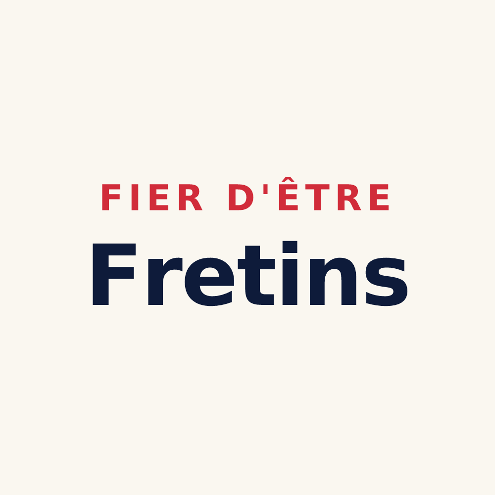 Tasse « Fier d'être Fretins » — design pour Fretigney-et-Velloreille