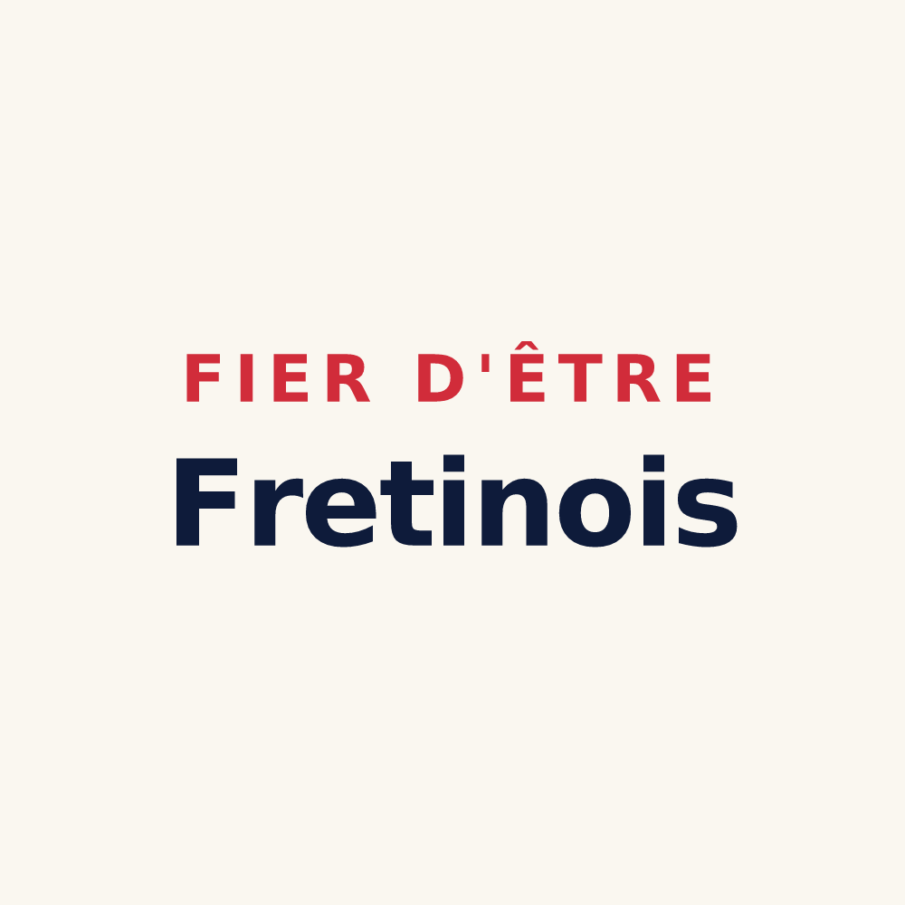 Tasse « Fier d'être Fretinois » — design pour Fretin