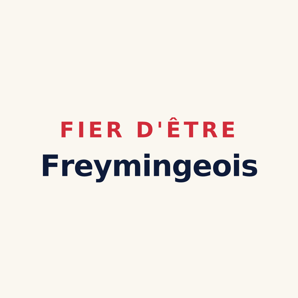 Tasse « Fier d'être Freymingeois » — design pour Freyming-Merlebach