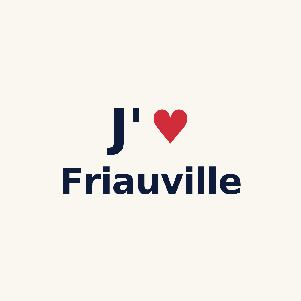 Tasse personnalisée Friauville — design J'aime Friauville