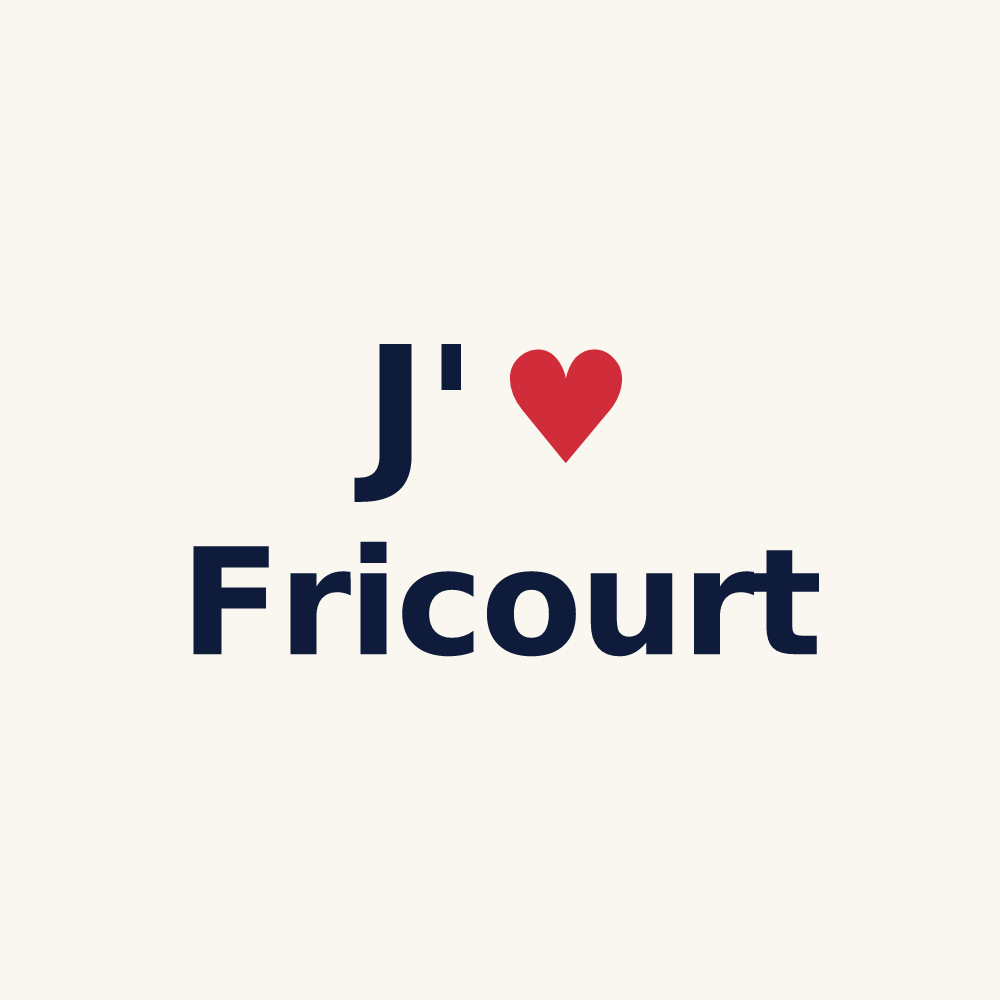 Tasse personnalisée Fricourt — design J'aime Fricourt