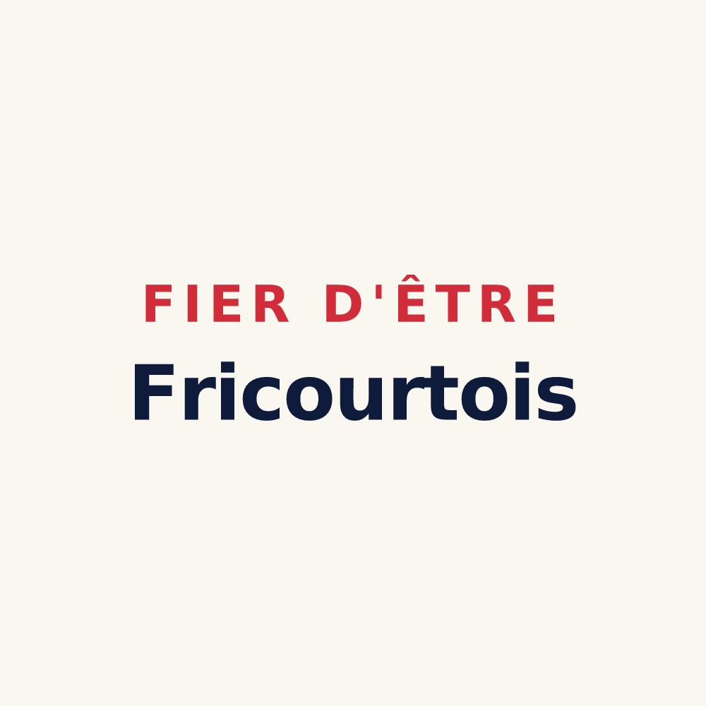 Tasse « Fier d'être Fricourtois » — design pour Fricourt