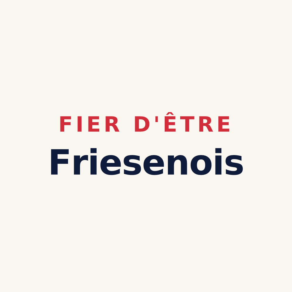 Tasse « Fier d'être Friesenois » — design pour Friesen