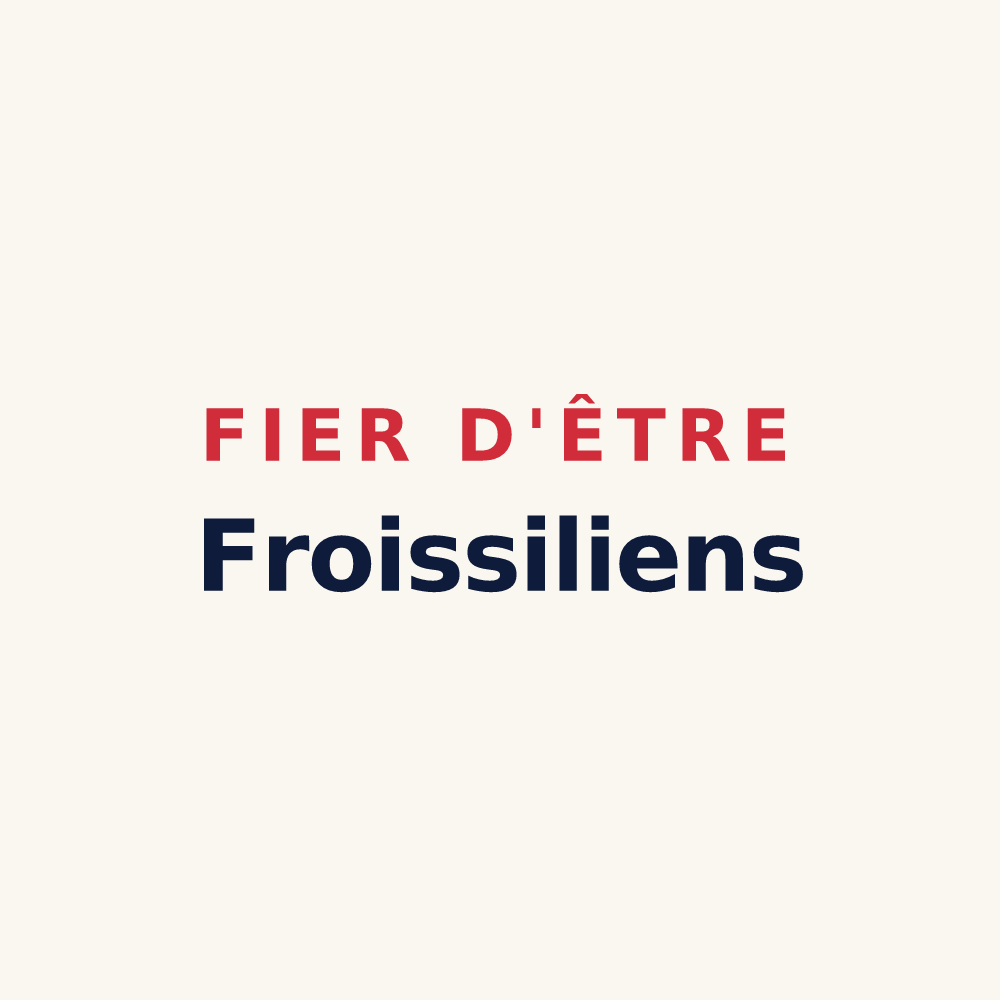 Tasse « Fier d'être Froissiliens » — design pour Froissy