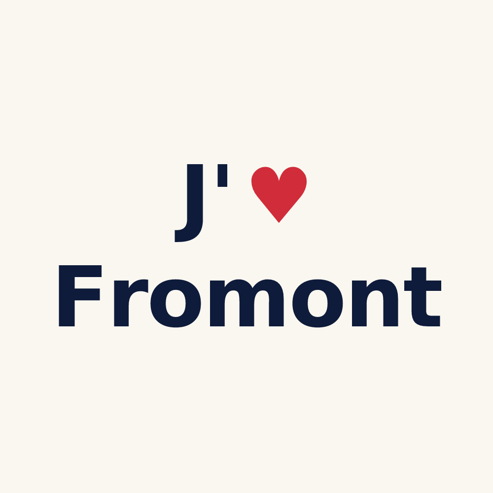 Tasse personnalisée Fromont — design J'aime Fromont