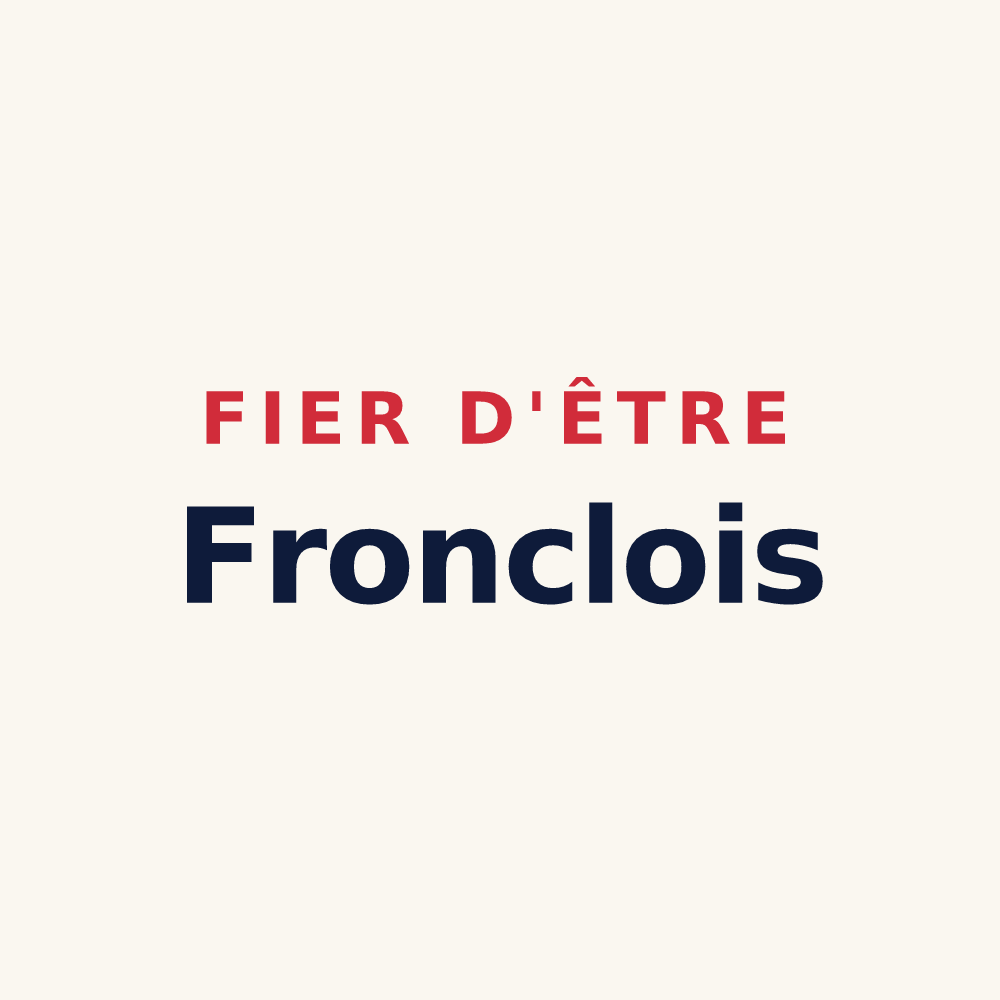 Tasse « Fier d'être Fronclois » — design pour Froncles