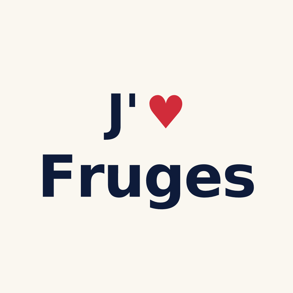 Tasse personnalisée Fruges — design J'aime Fruges