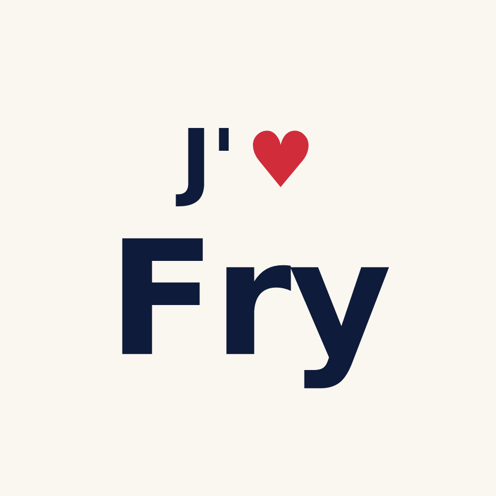 Tasse personnalisée Fry — design J'aime Fry