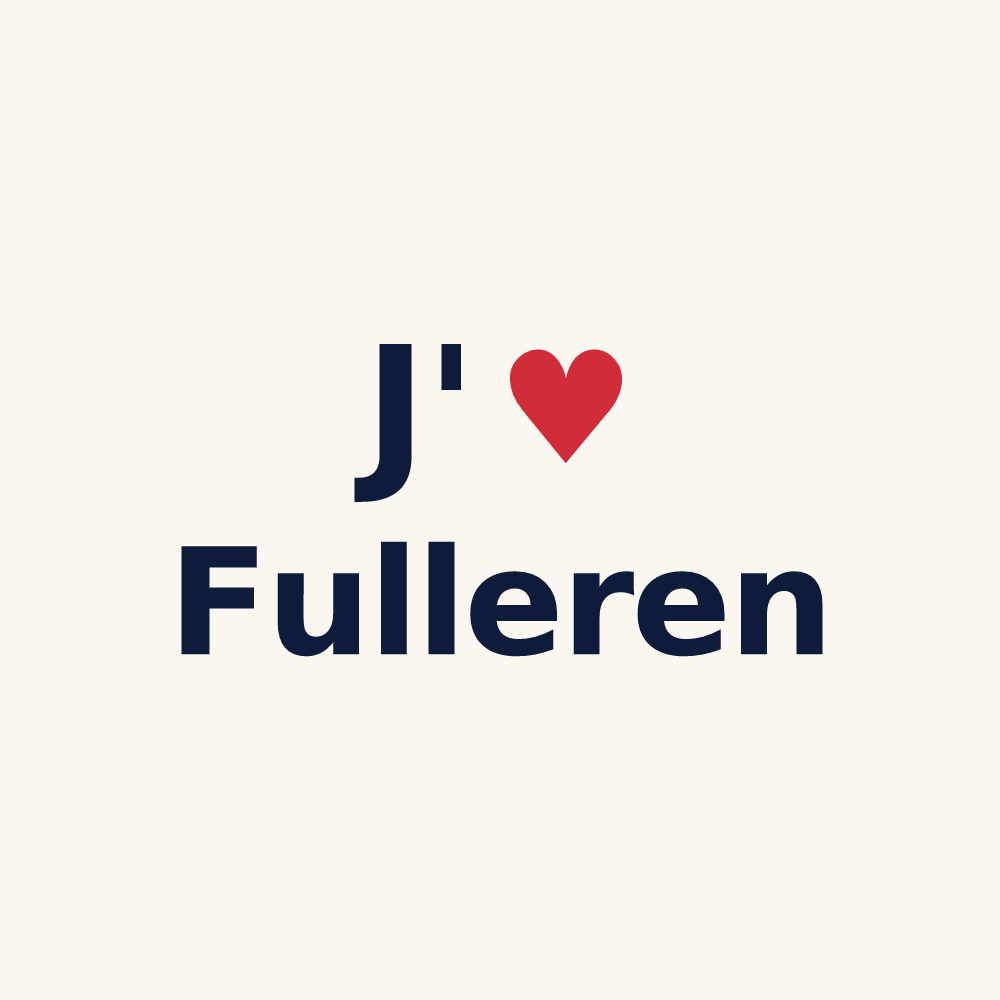 Tasse personnalisée Fulleren — design J'aime Fulleren