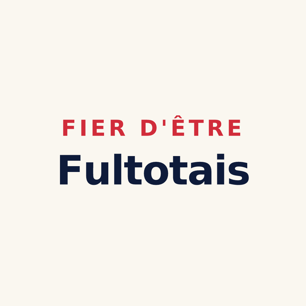 Tasse « Fier d'être Fultotais » — design pour Fultot