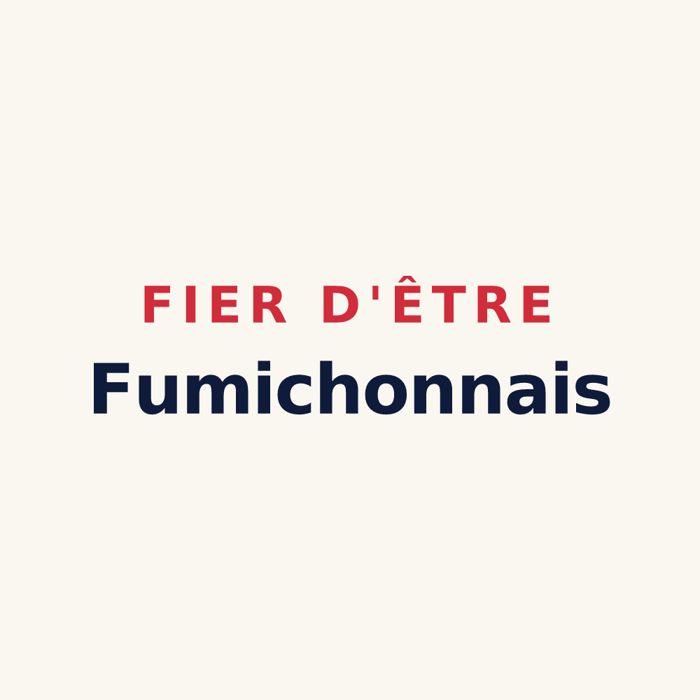 Tasse « Fier d'être Fumichonnais » — design pour Fumichon