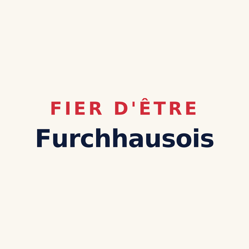 Tasse « Fier d'être Furchhausois » — design pour Furchhausen