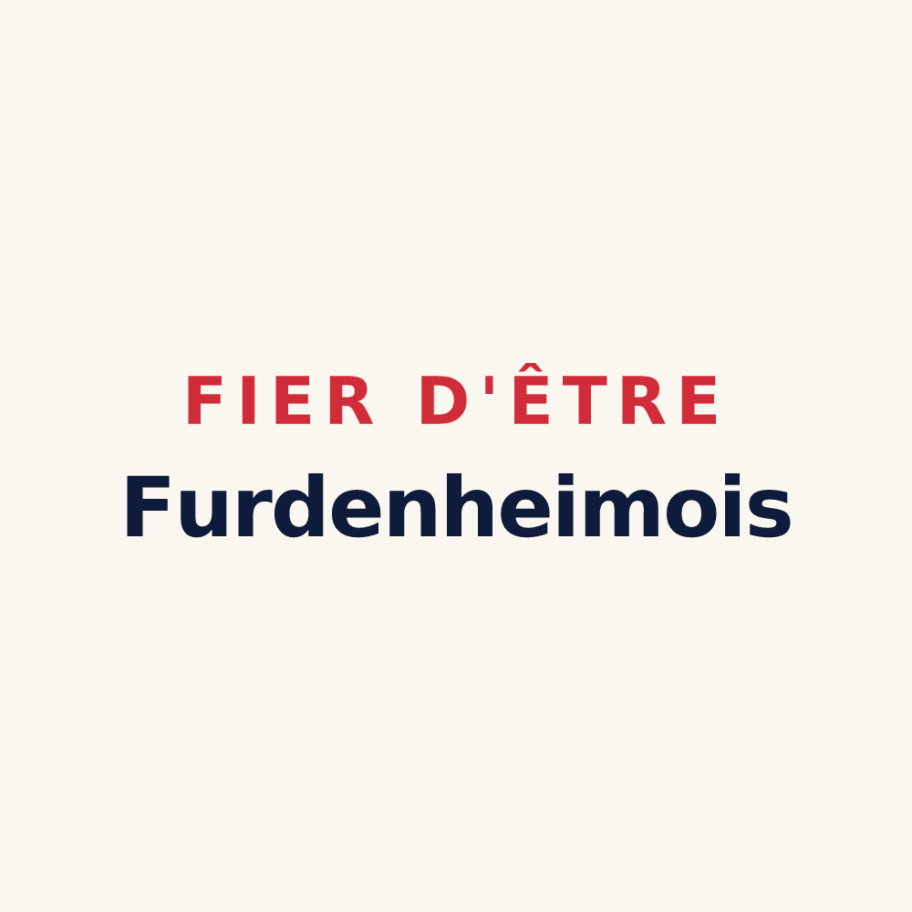 Tasse « Fier d'être Furdenheimois » — design pour Furdenheim