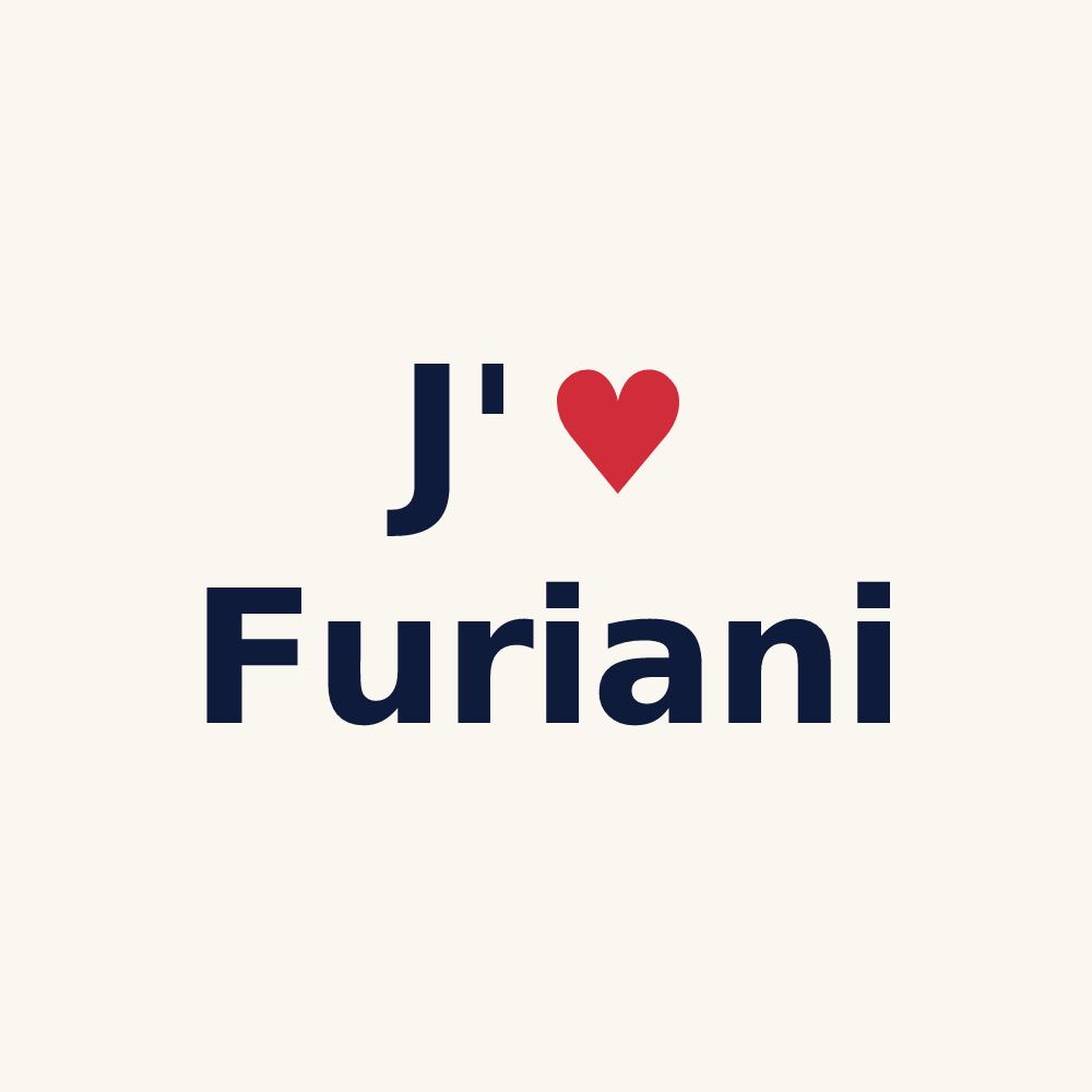 Tasse personnalisée Furiani — design J'aime Furiani