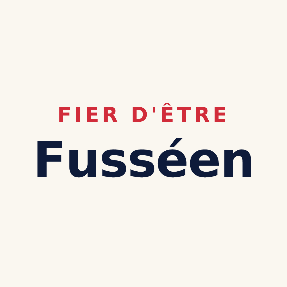 Tasse « Fier d'être Fusséen » — design pour Fussy