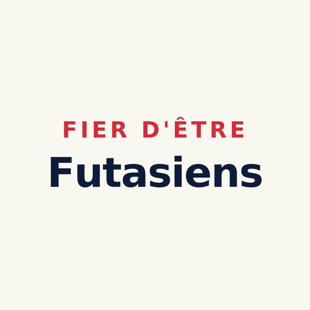Tasse « Fier d'être Futasiens » — design pour Futeau