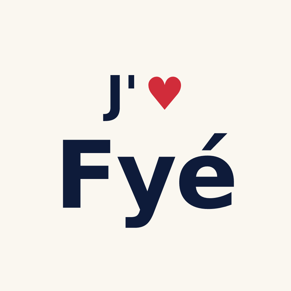 Tasse personnalisée Fyé — design J'aime Fyé
