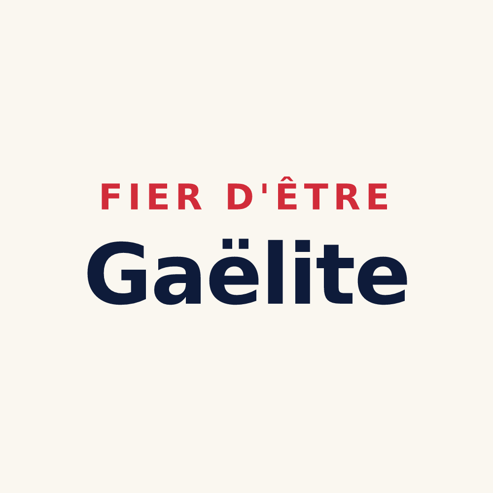 Tasse « Fier d'être Gaëlite » — design pour Gaël