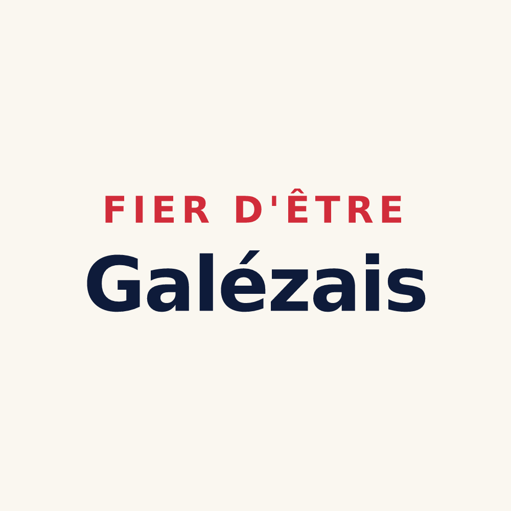 Tasse « Fier d'être Galézais » — design pour Galez