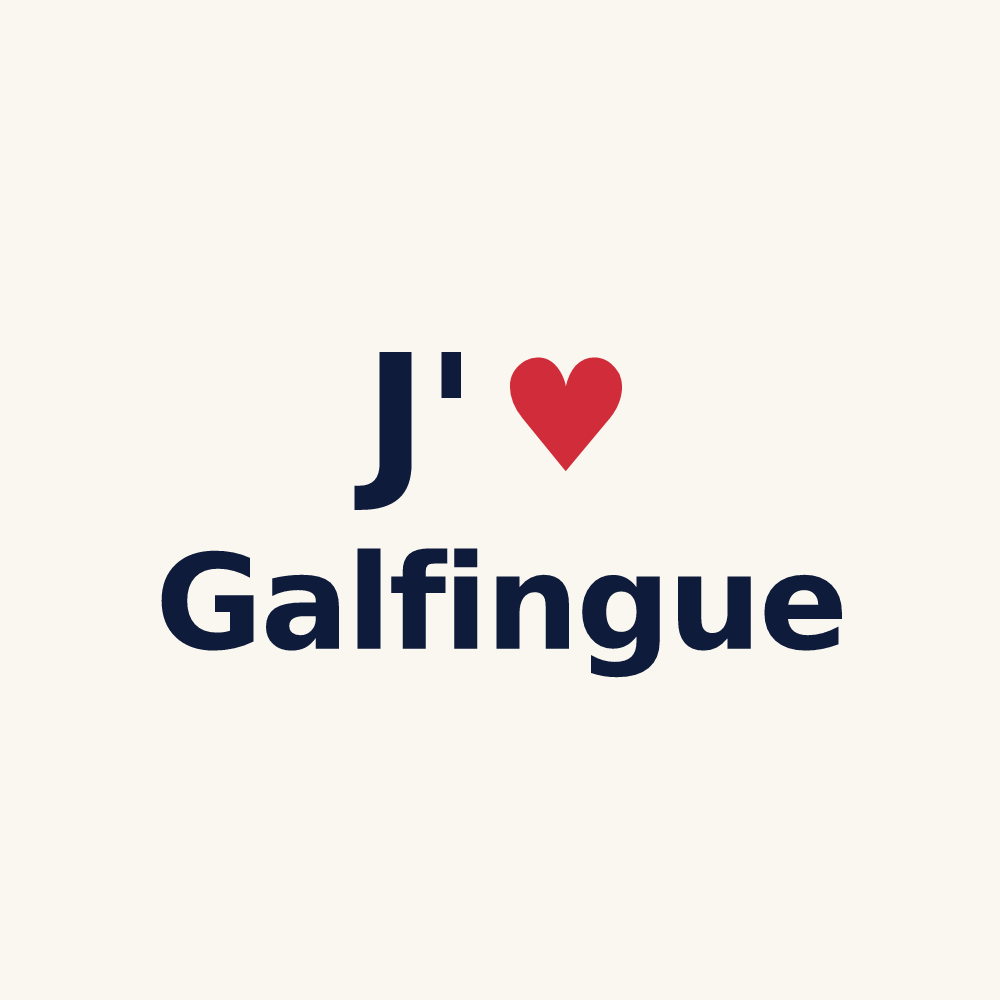 Tasse personnalisée Galfingue — design J'aime Galfingue