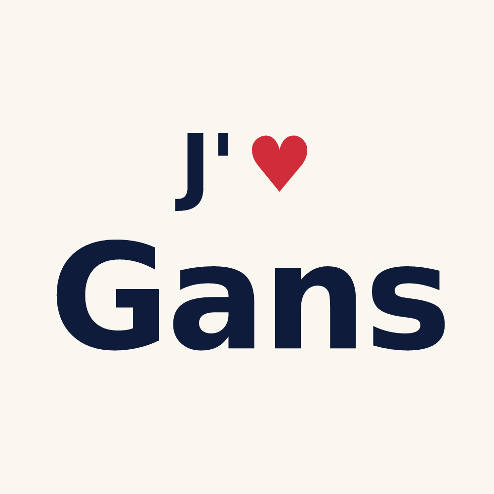 Tasse personnalisée Gans — design J'aime Gans