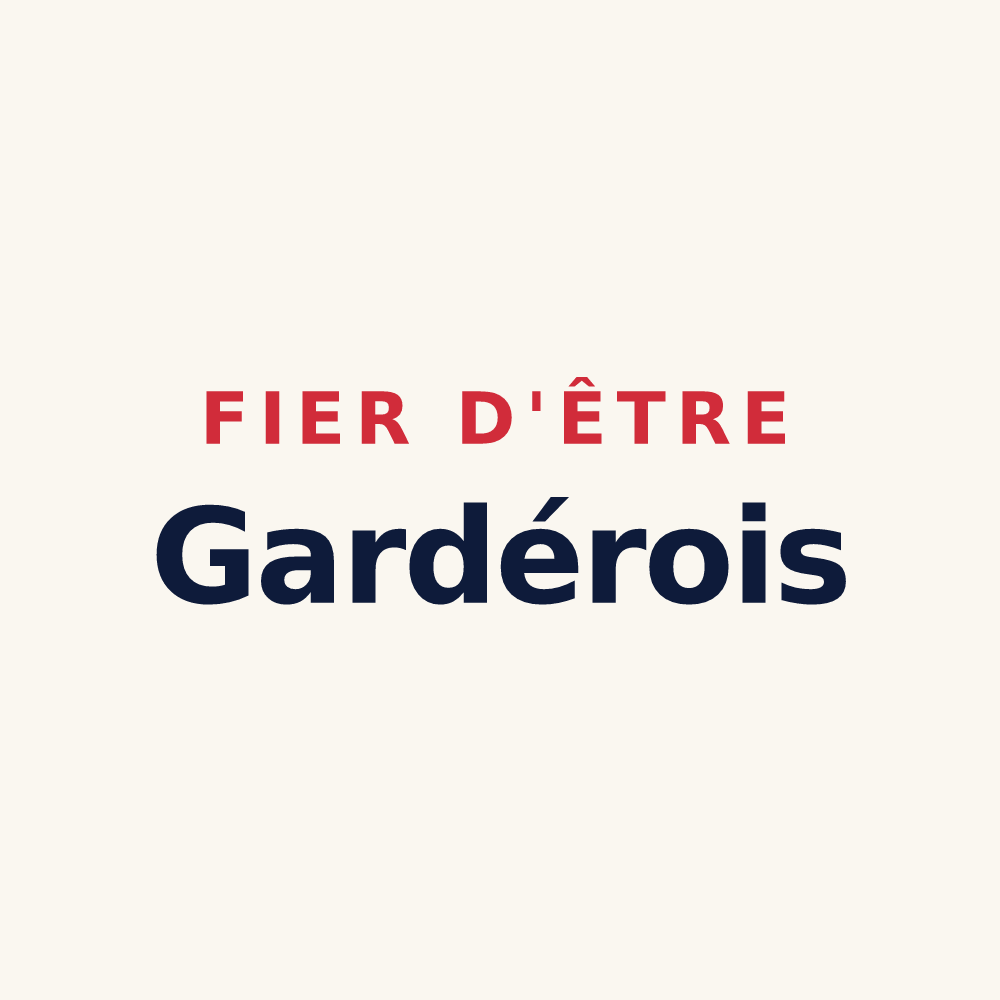 Tasse « Fier d'être Gardérois » — design pour Gardères