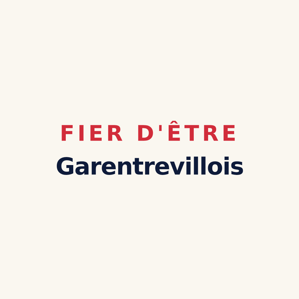 Tasse « Fier d'être Garentrevillois » — design pour Garentreville
