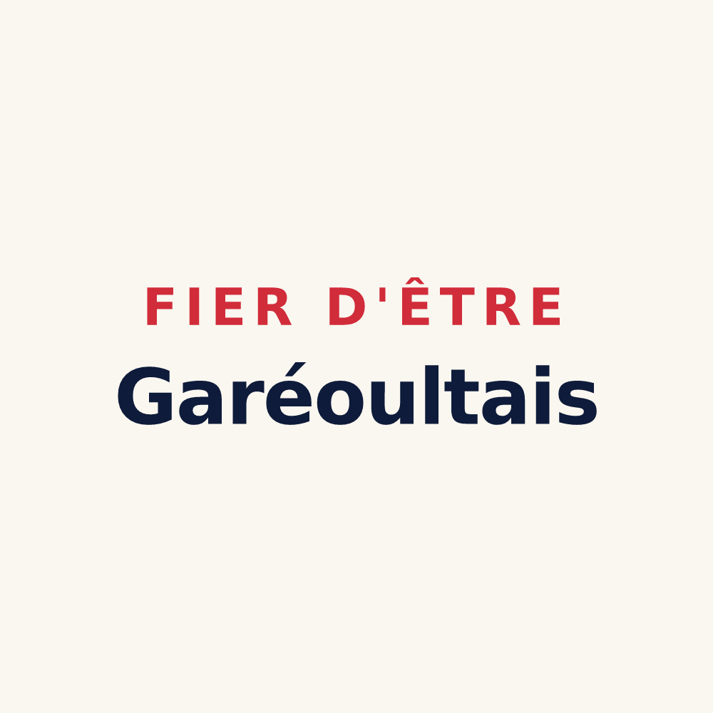 Tasse « Fier d'être Garéoultais » — design pour Garéoult