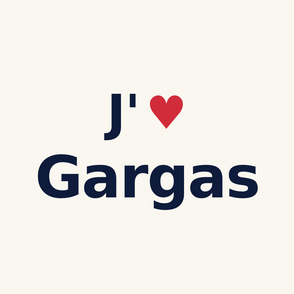 Tasse personnalisée Gargas — design J'aime Gargas