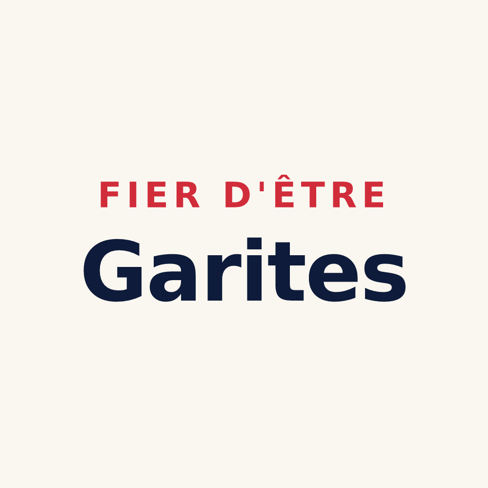 Tasse « Fier d'être Garites » — design pour Gariès