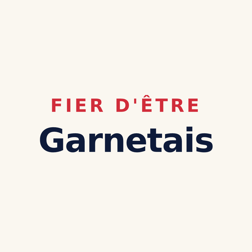 Tasse « Fier d'être Garnetais » — design pour Garnay
