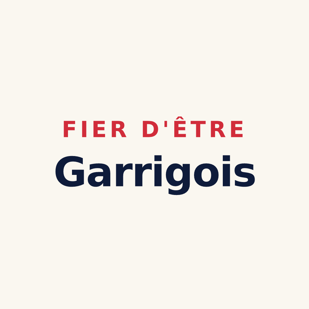 Tasse « Fier d'être Garrigois » — design pour Garrigues-Sainte-Eulalie
