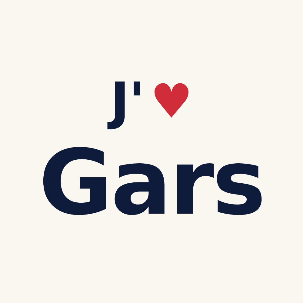 Tasse personnalisée Gars — design J'aime Gars
