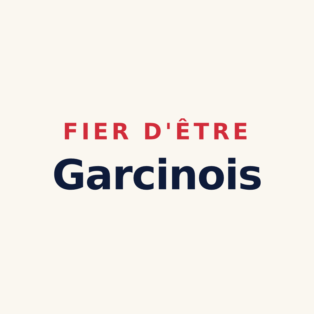 Tasse « Fier d'être Garcinois » — design pour Gars
