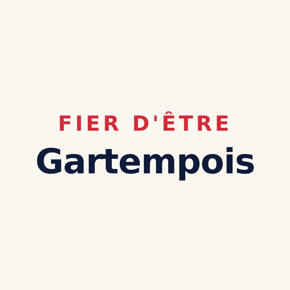 Tasse « Fier d'être Gartempois » — design pour Gartempe