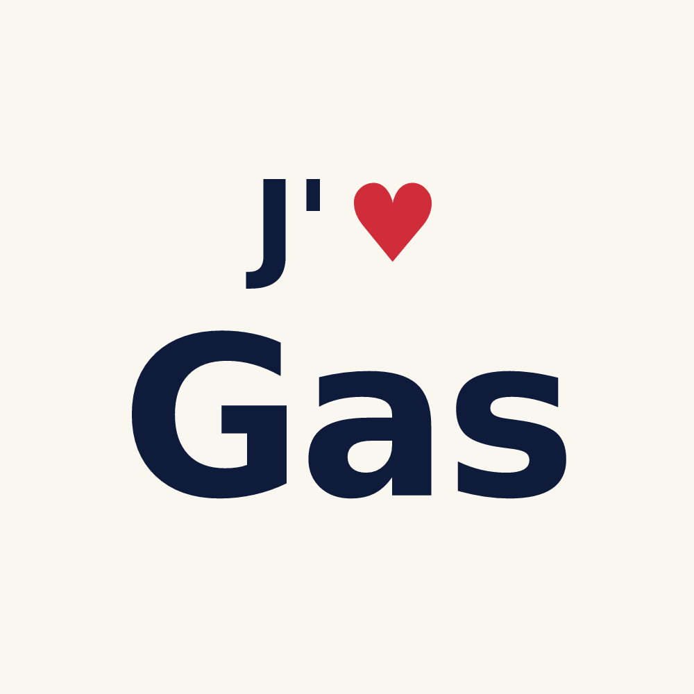 Tasse personnalisée Gas — design J'aime Gas
