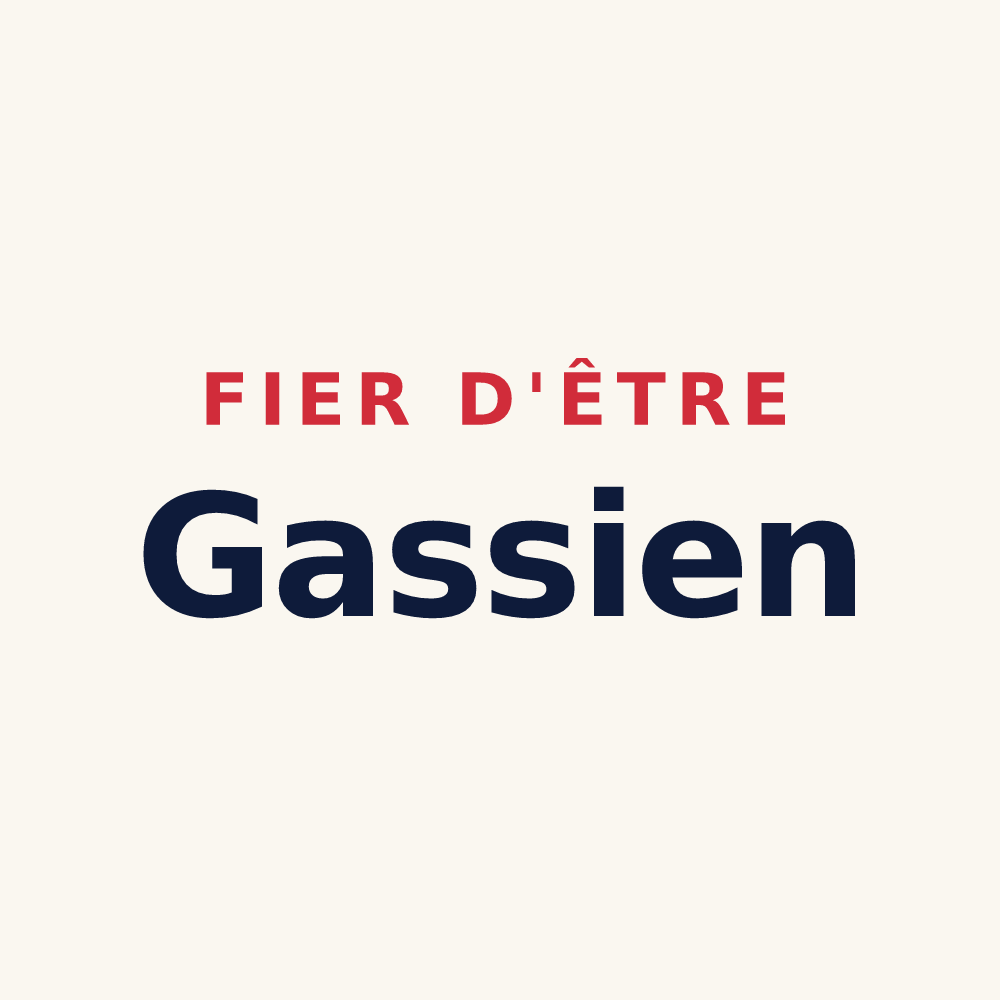 Tasse « Fier d'être Gassien » — design pour Gas