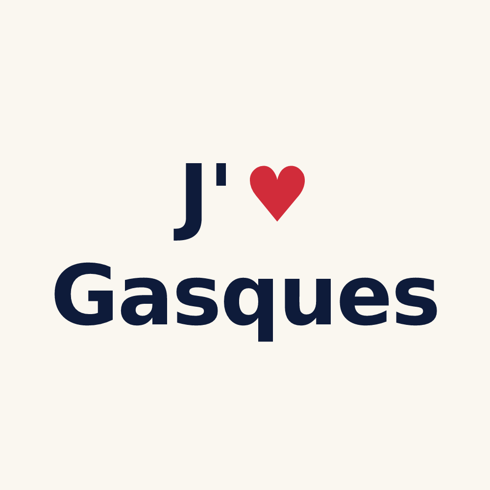Tasse personnalisée Gasques — design J'aime Gasques