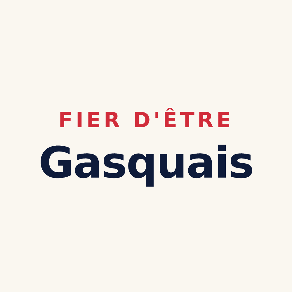 Tasse « Fier d'être Gasquais » — design pour Gasques