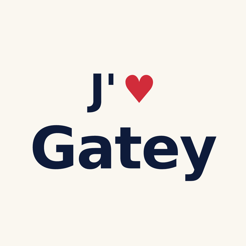 Tasse personnalisée Gatey — design J'aime Gatey