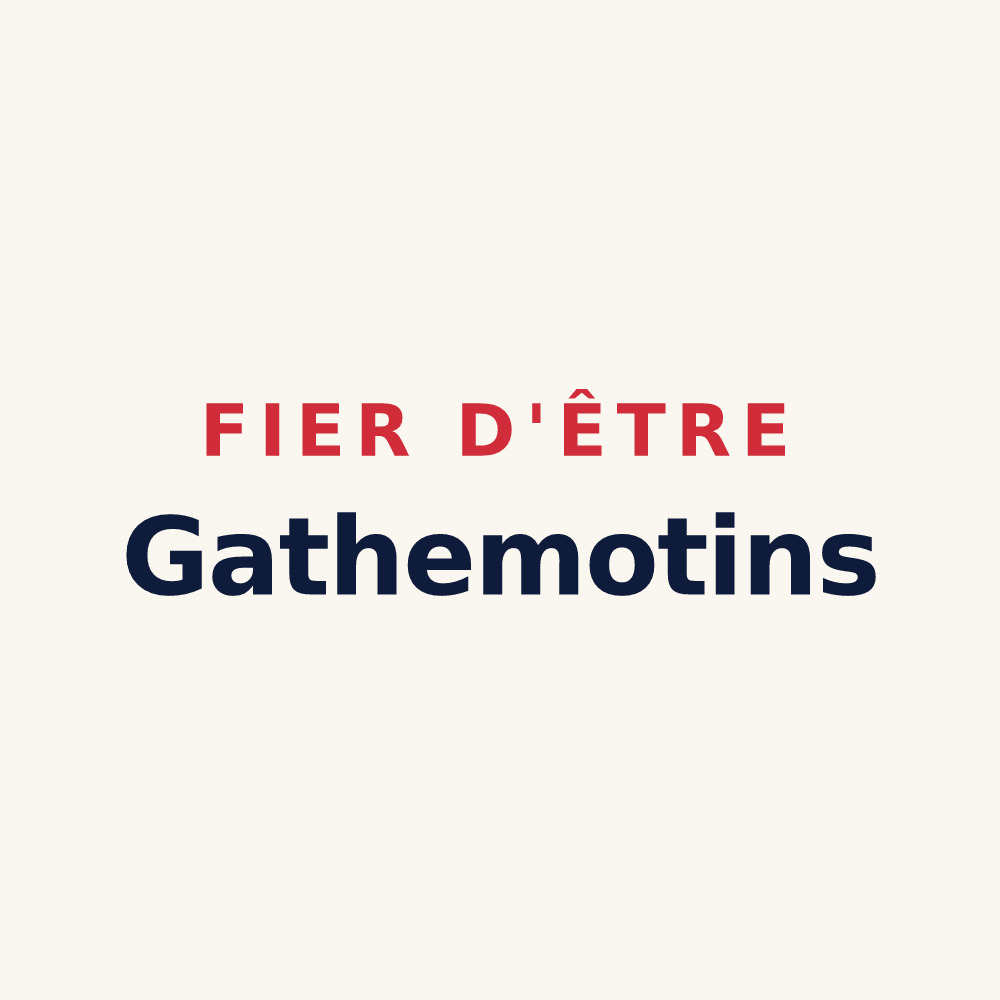 Tasse « Fier d'être Gathemotins » — design pour Gathemo